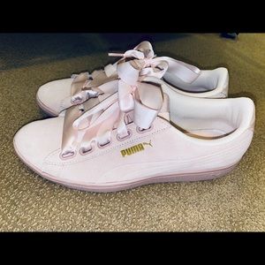 Puma, Suede Heart Pebble Trainers